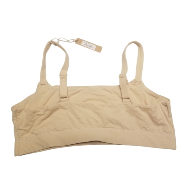 Skims Fits Everybody Scoop Neck Bralette Wireless Bra Sand Size 2X NWT - Picture 4 of 6